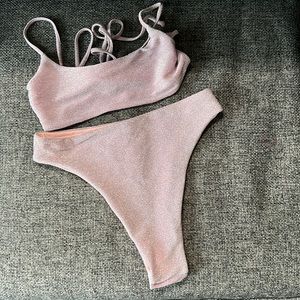 Wave Babe Shimmer High Rise bikini